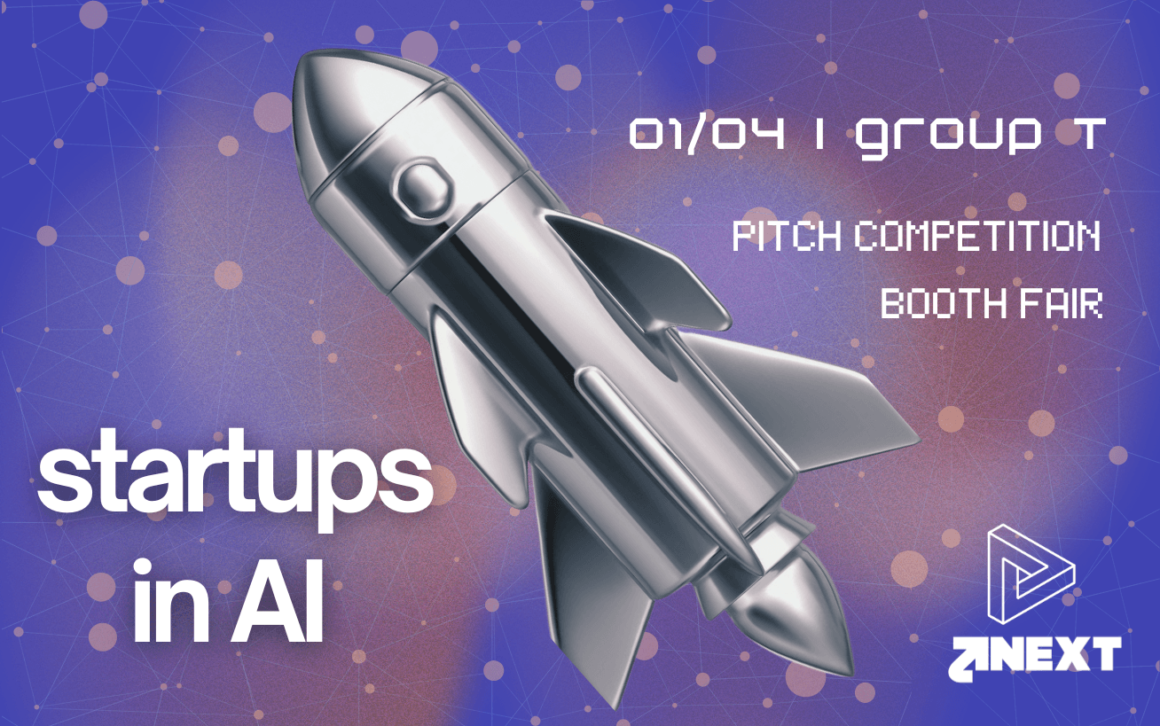 Startups in AI poster