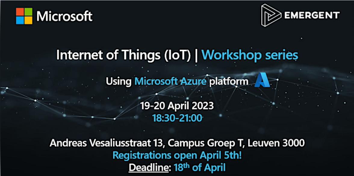 Microsoft Internet of Things (IoT) Workshop Series (Part 1)